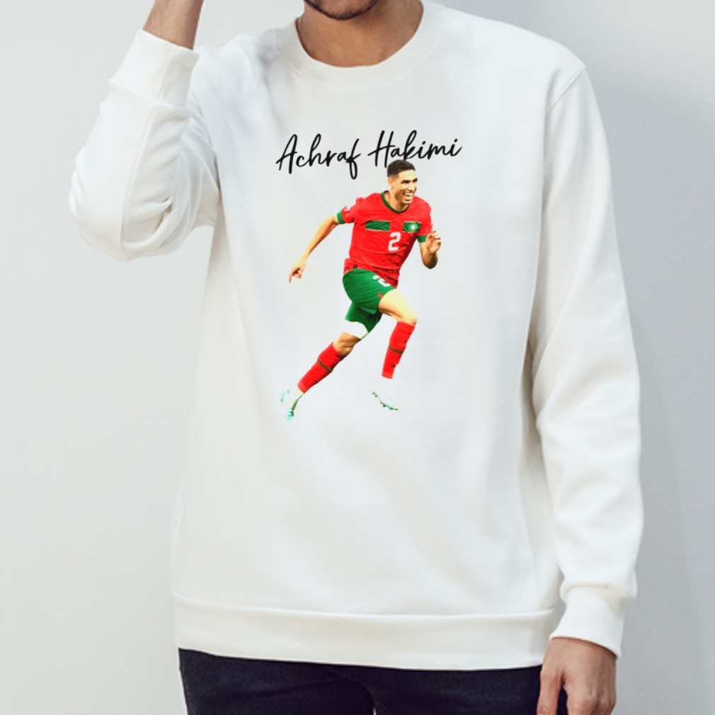 Achraf Hakimi Morocco Soccer Shirt, hoodie, sweater, long sleeve and tank  top