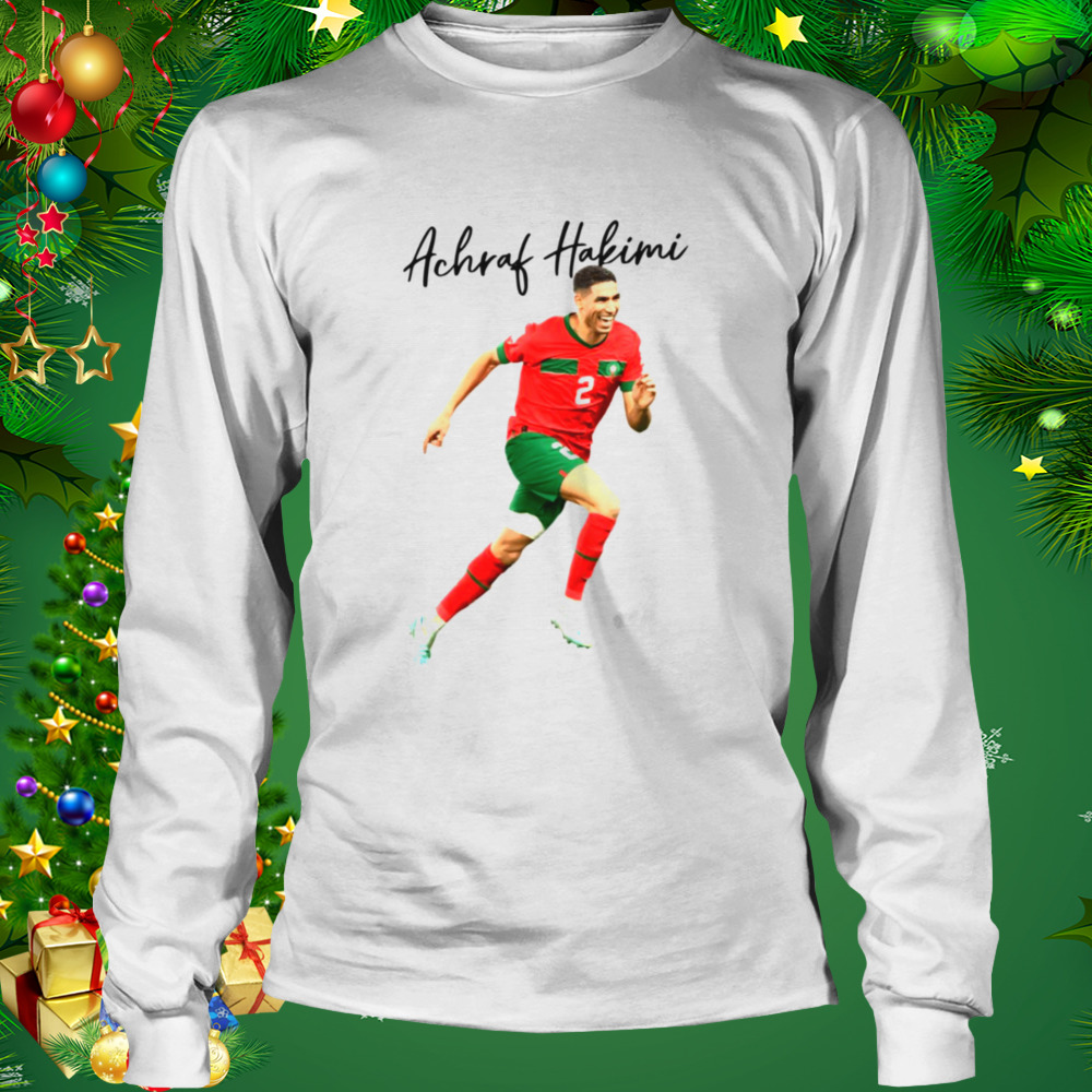 Achraf Hakimi Morocco Soccer Shirt, hoodie, sweater, long sleeve and tank  top