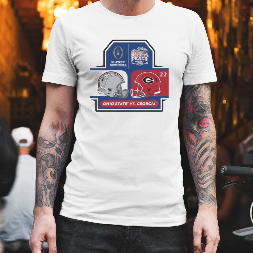 College football playoff head to head 2022 peach bowl shirt - Freedomdesign