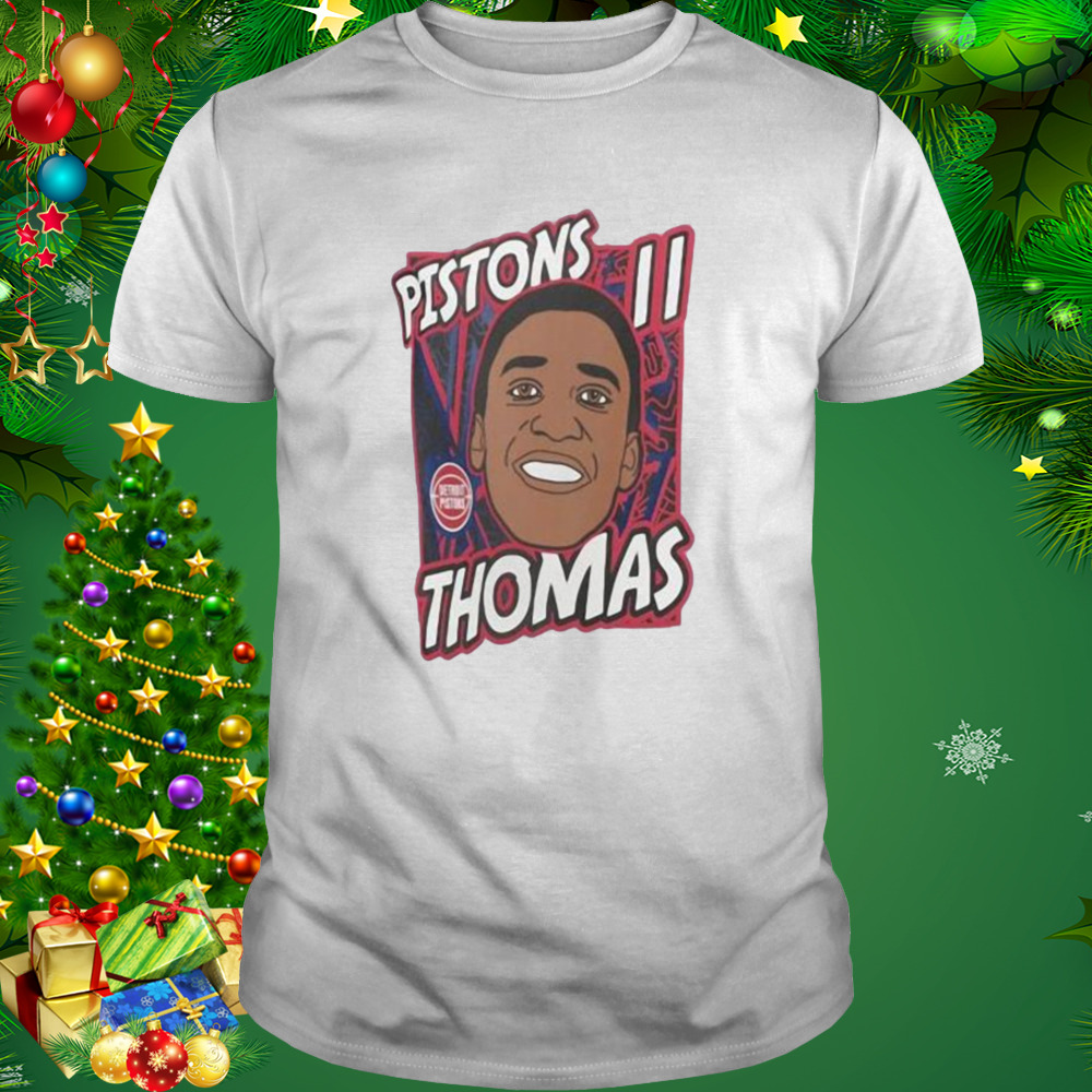 Isiah Thomas Detroit Pistons Mitchell Ness Shirt