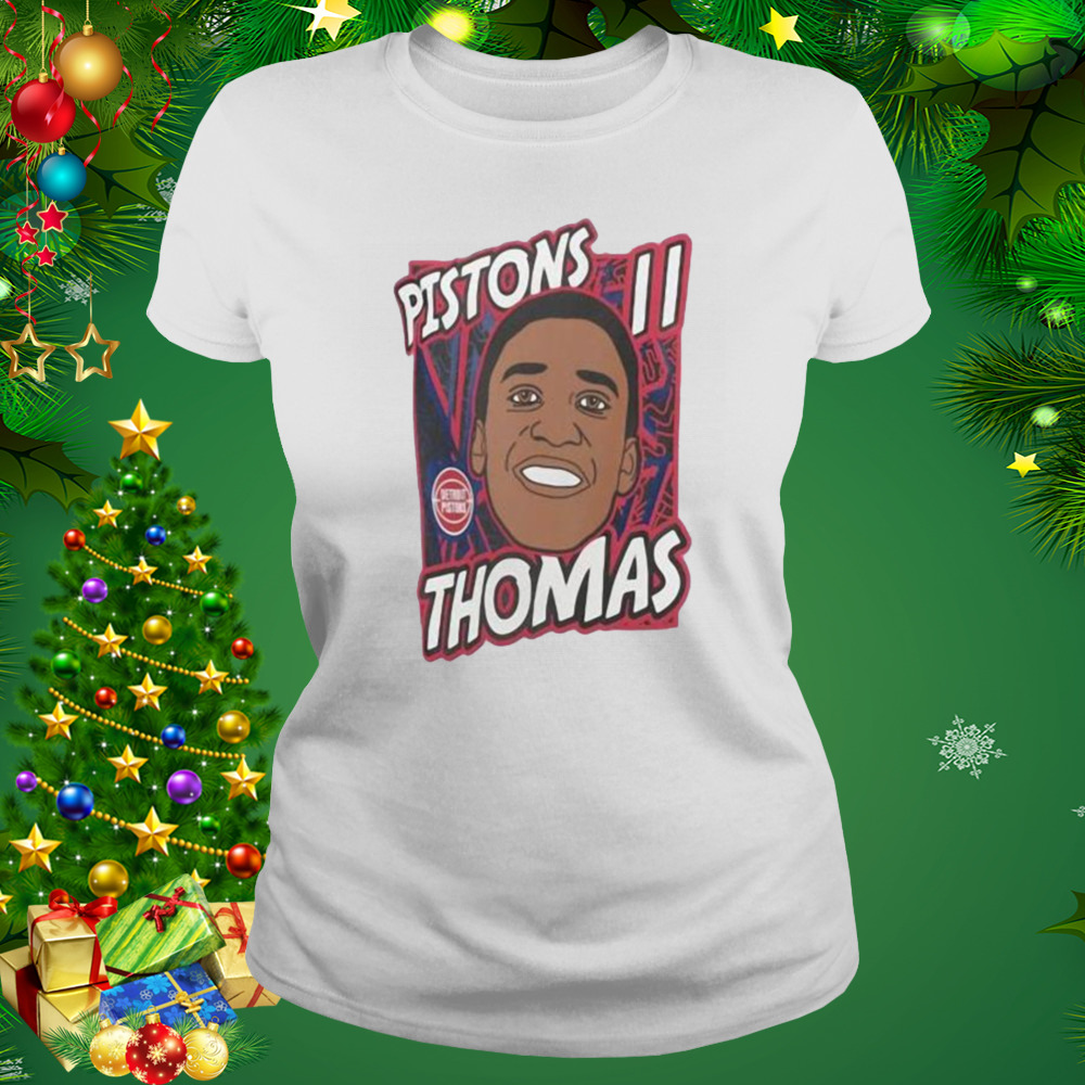 Isiah Thomas Detroit Pistons Mitchell Ness Shirt 2 Women's shirt