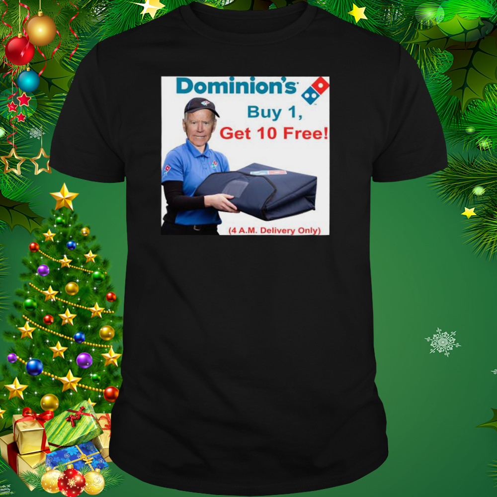 Joe Biden dominion’s buy 1 vote get 75000 free men’s t-shirt