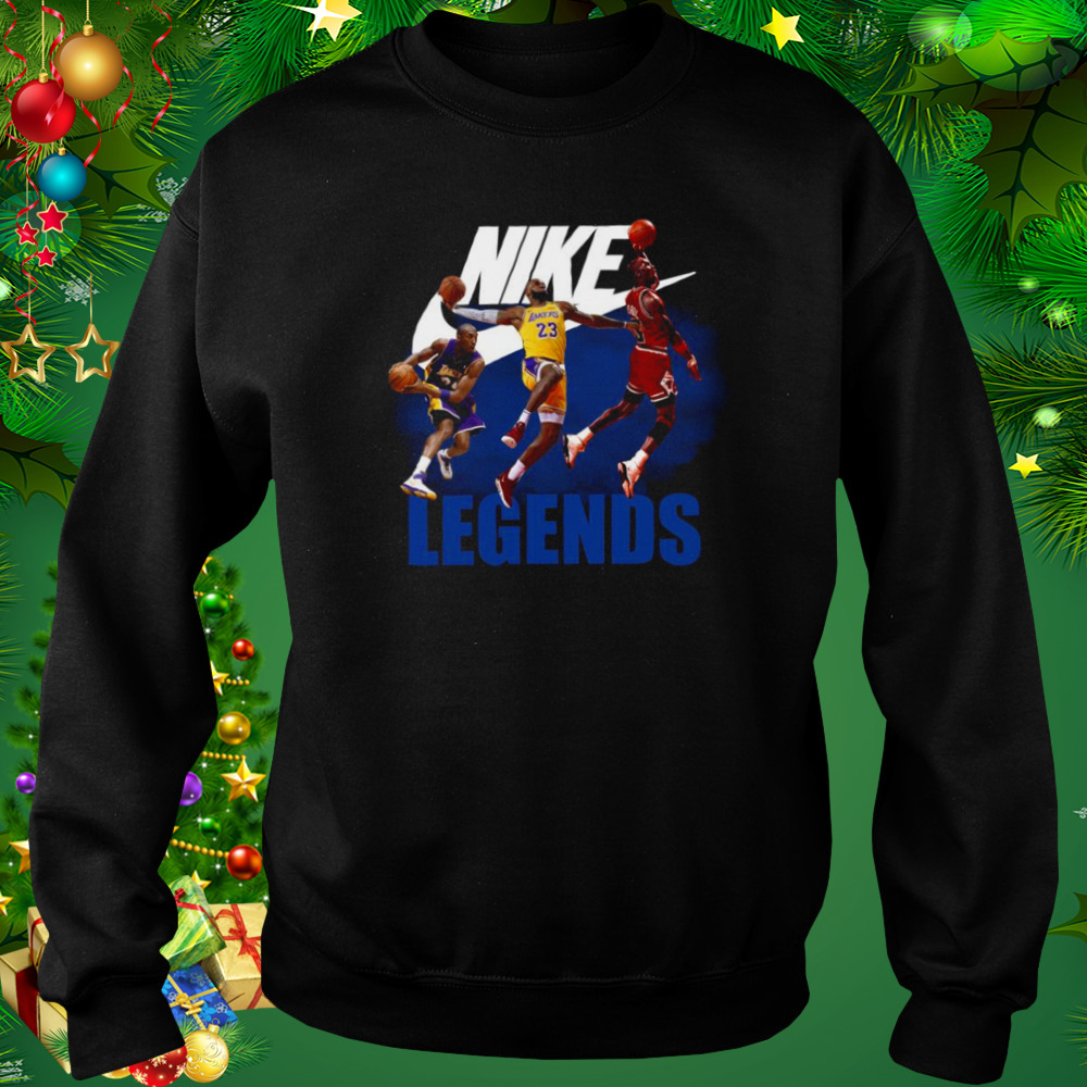 Nike Kobe Bryant Michael Jordan LeBron James t-shirt by To-Tee