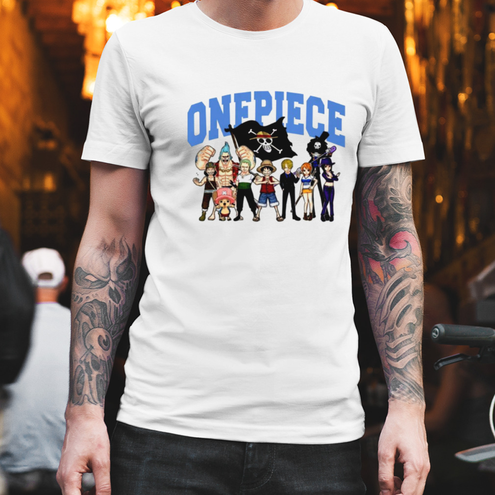 Logo Design One Piece All Characters shirt