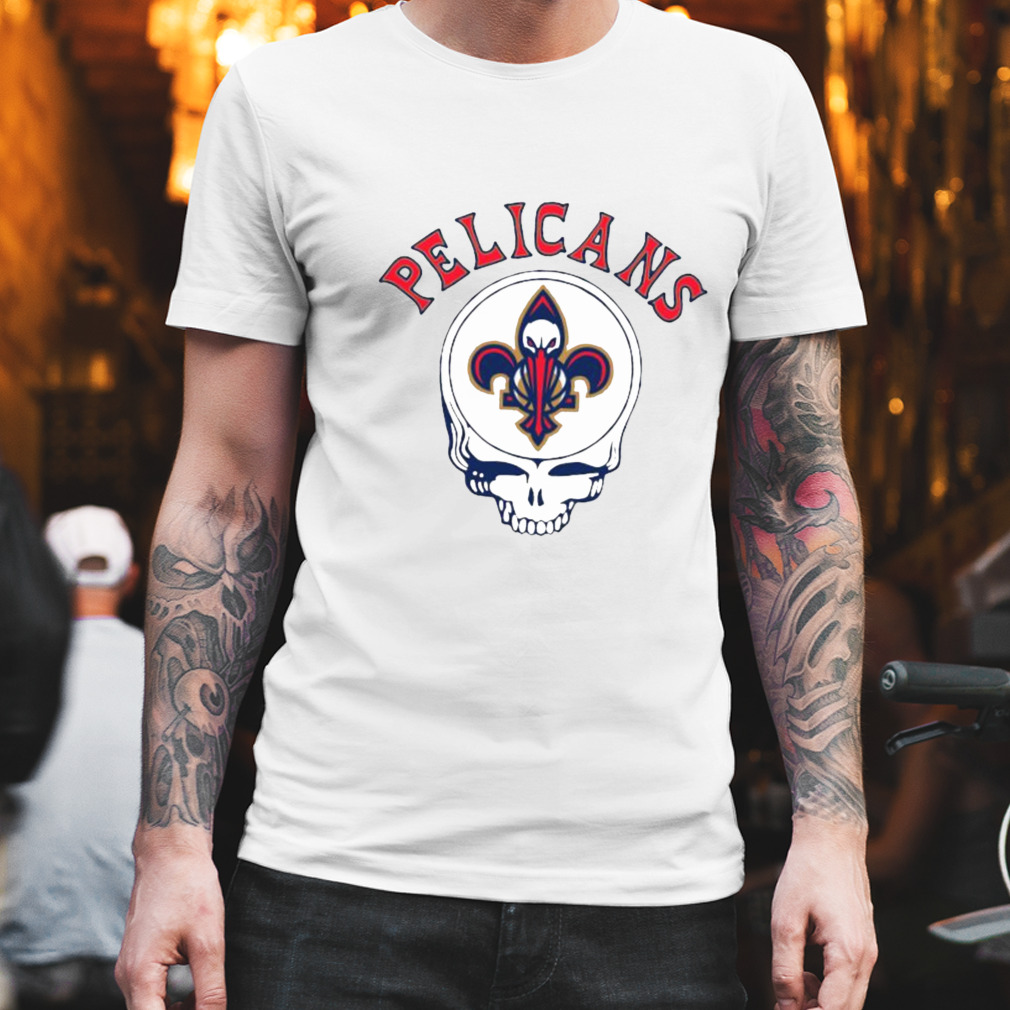NBA Grateful Dead Pelicans T-Shirt