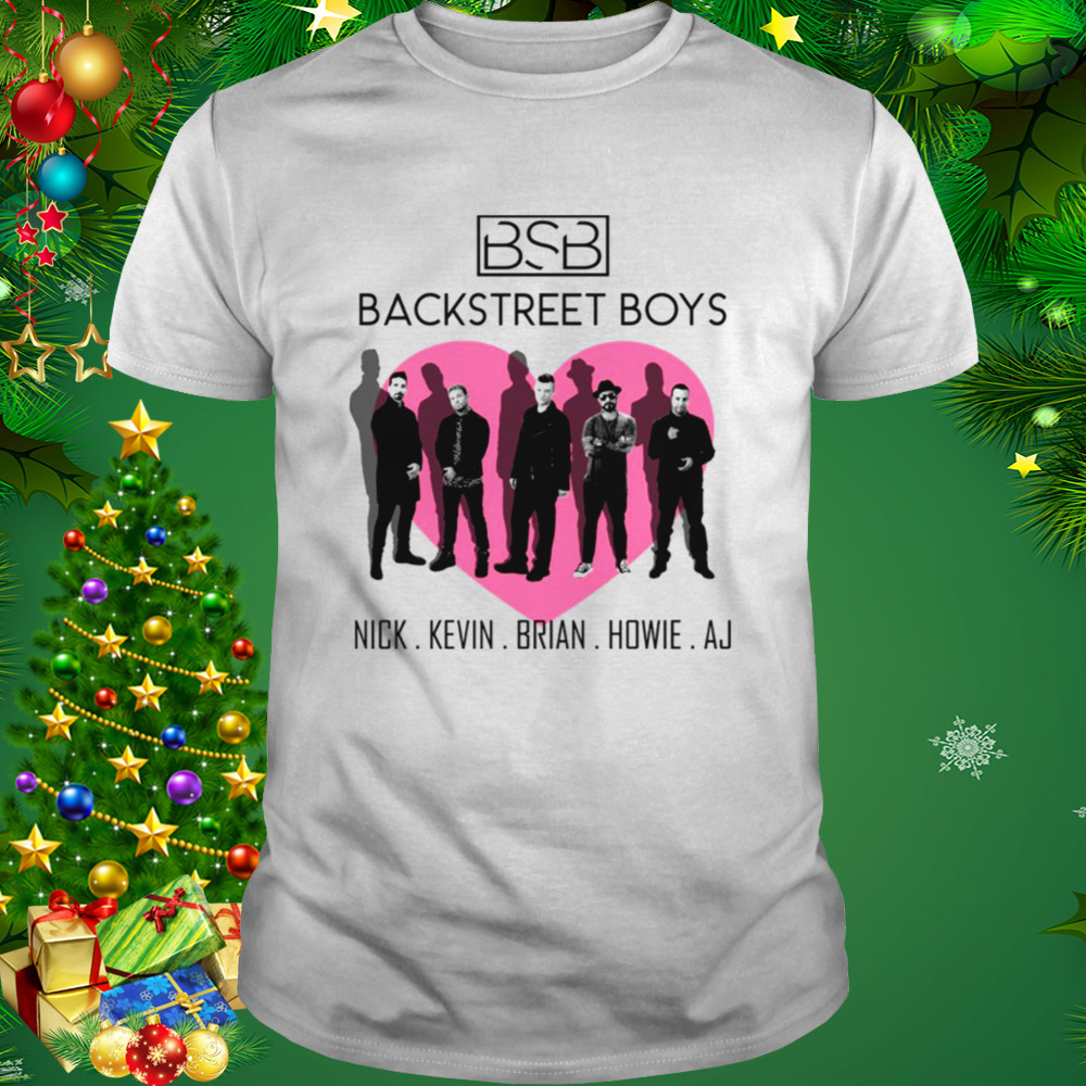 Nick Kevin Brian Howie Aj Backstreet Boys Pop Music Bring Memory Back shirt