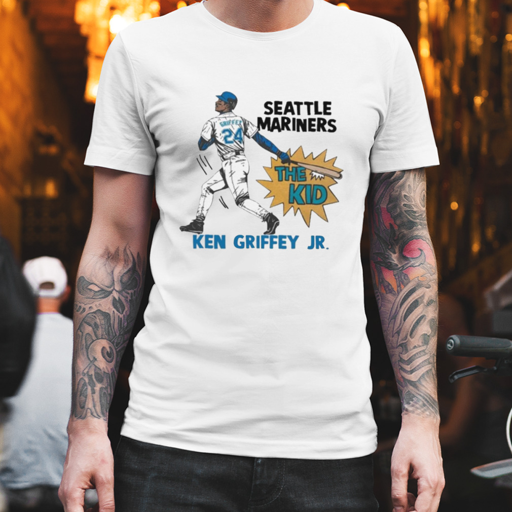 Ken Griffey Jr. Seattle Mariners the kid funny T-shirt, hoodie