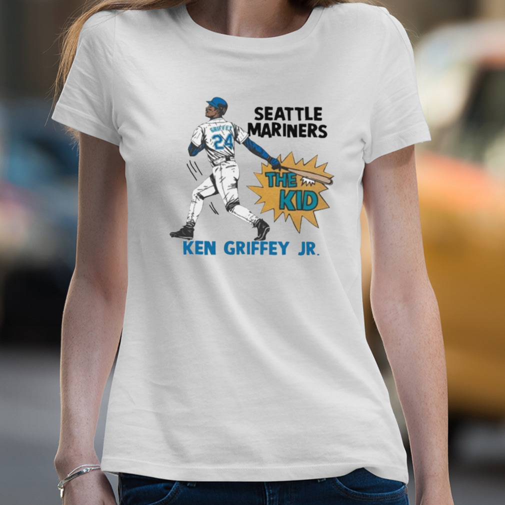 Ken Griffey Jr. Seattle Mariners the kid funny T-shirt, hoodie