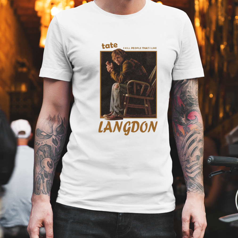 Tate Langdon Retro Evan Peter Actor shirt