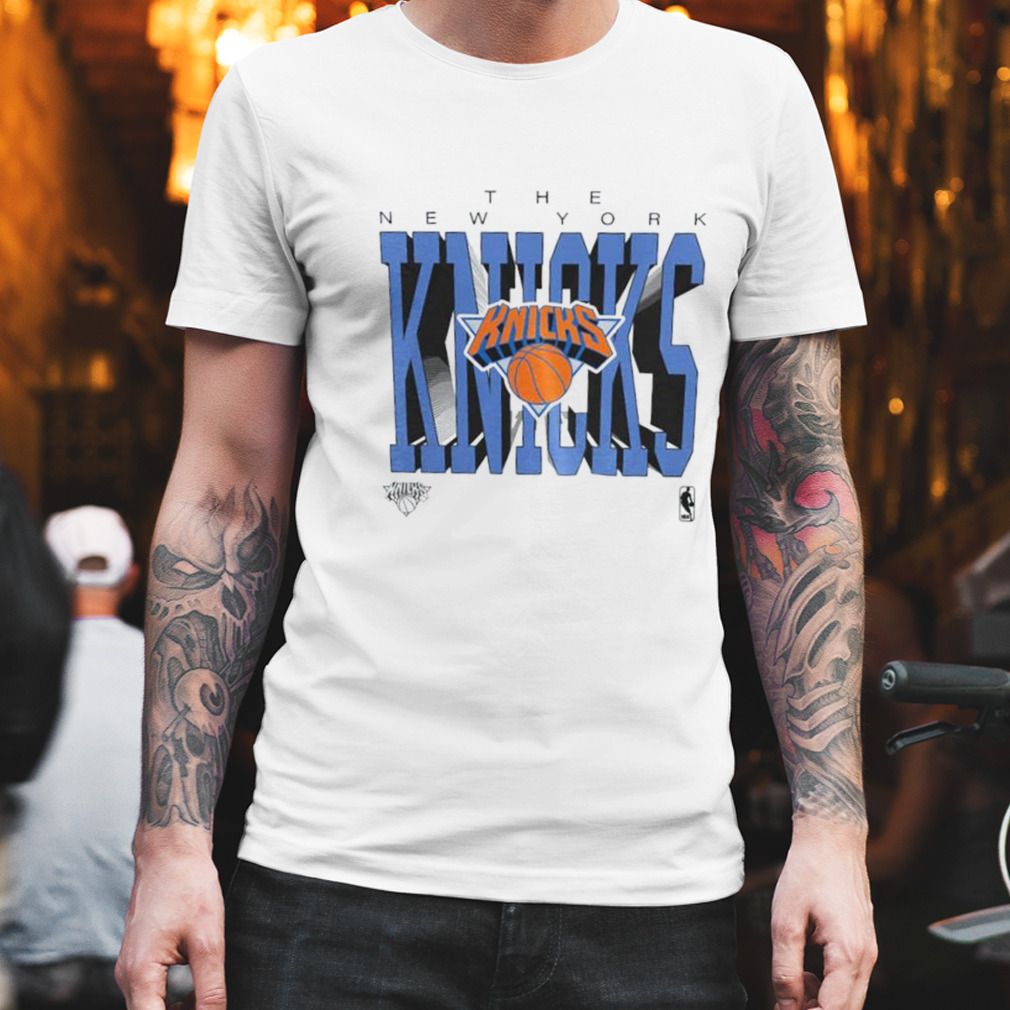 The New York Knicks Spell Out Basketball Shirt
