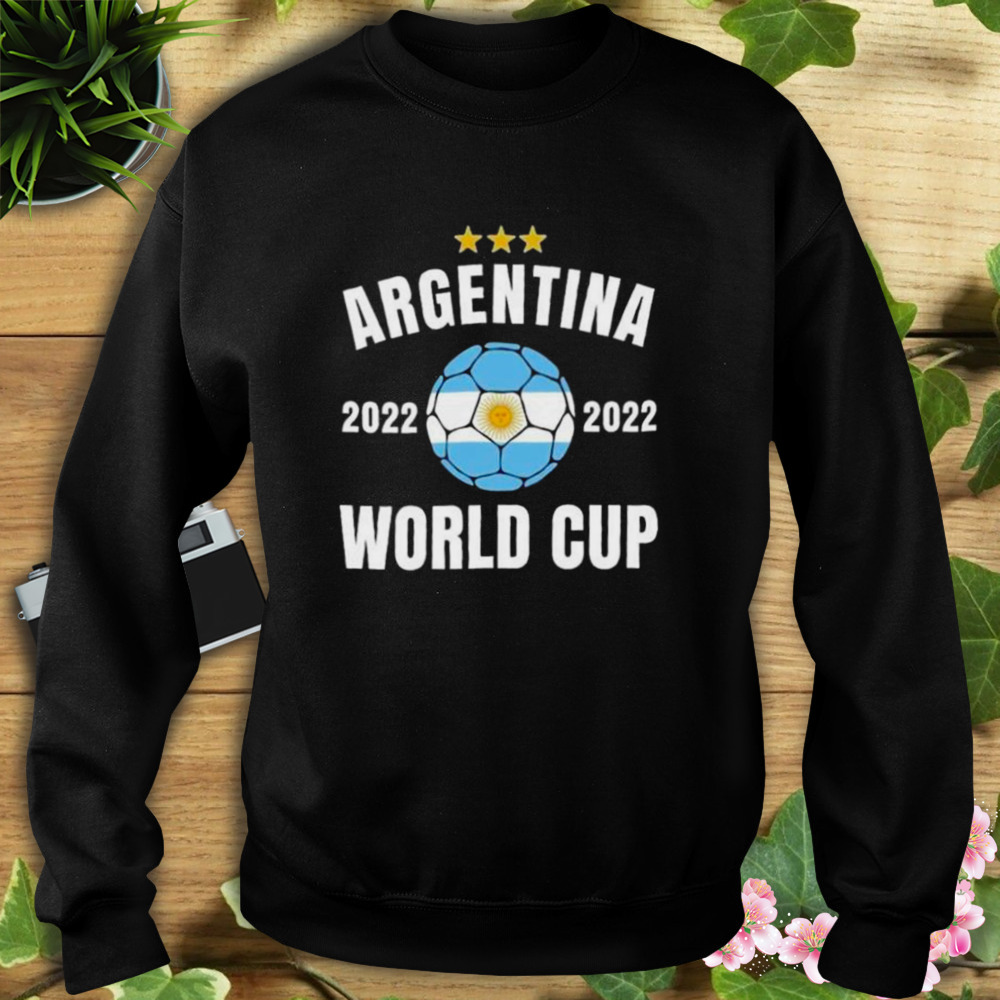Argentina National Football Champions World Cup 2022 T-Shirt 5 Sweat tshirt