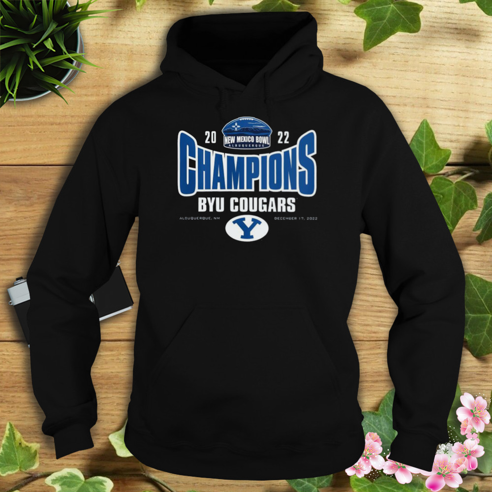 BYU Cougars 2022 New Mexico Bowl Champions Shirt 4 Hoodie tshirt