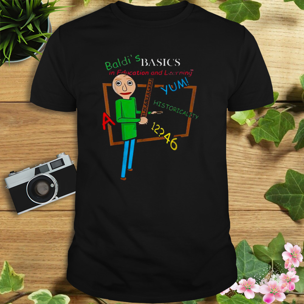 Baldi’s Basics In Education And Learning Shirt 1 Unisex tshirt