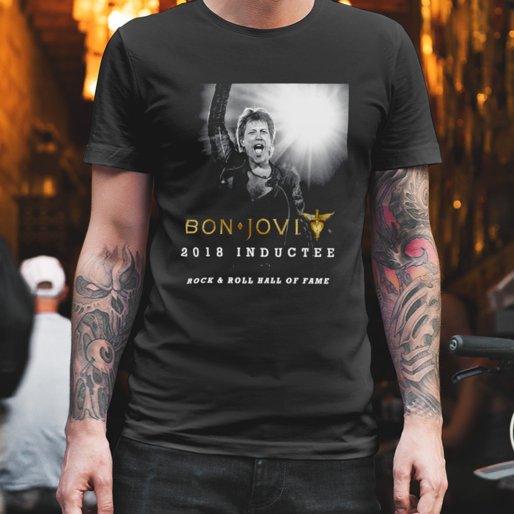 Bon Jovi 2018 Inductee Rock & Roll Hall Of Fame shirt