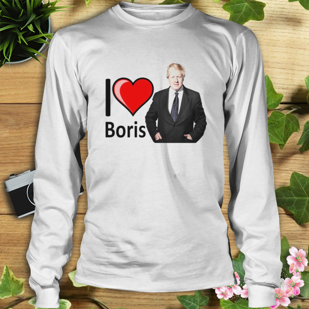 I Love Boris Johnson Shirt 3 Longsleeve shirt