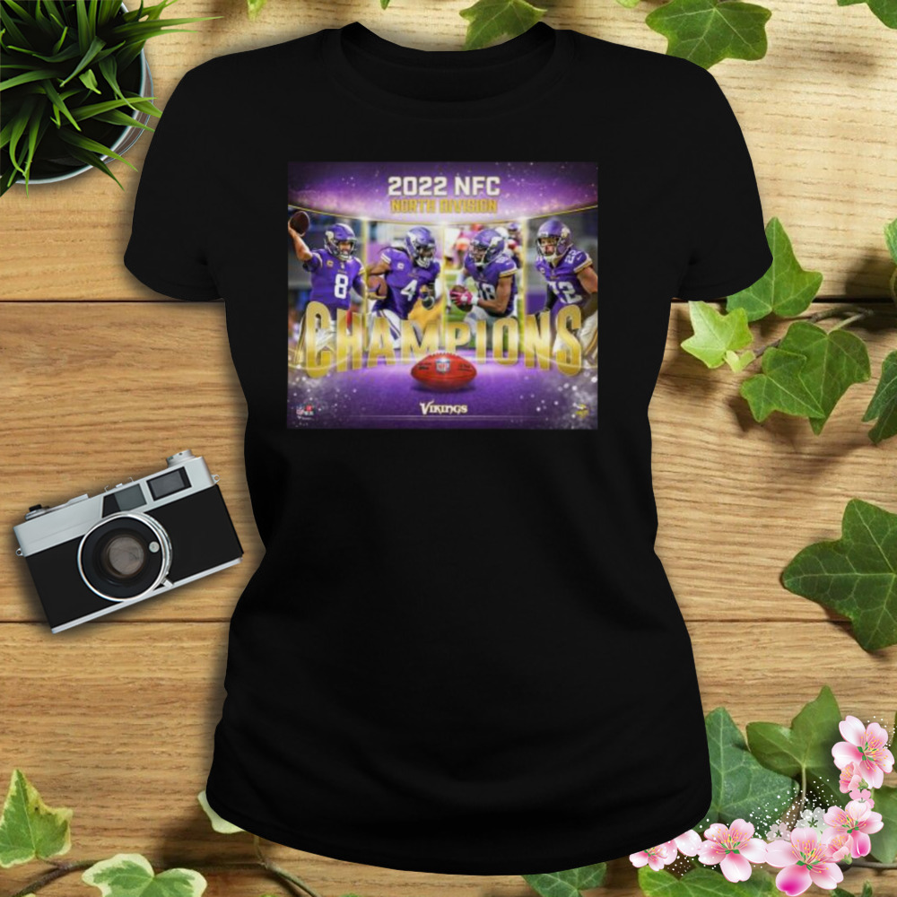 NFC North champions minnesota vikings 2022 shirt - Teefefe Premium