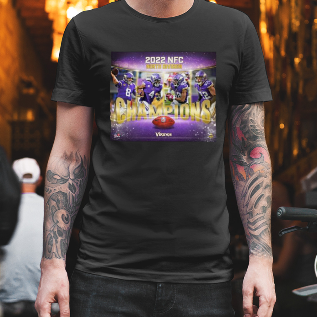 Minnesota Vikings 2022 NFC North Division Champions Shirt