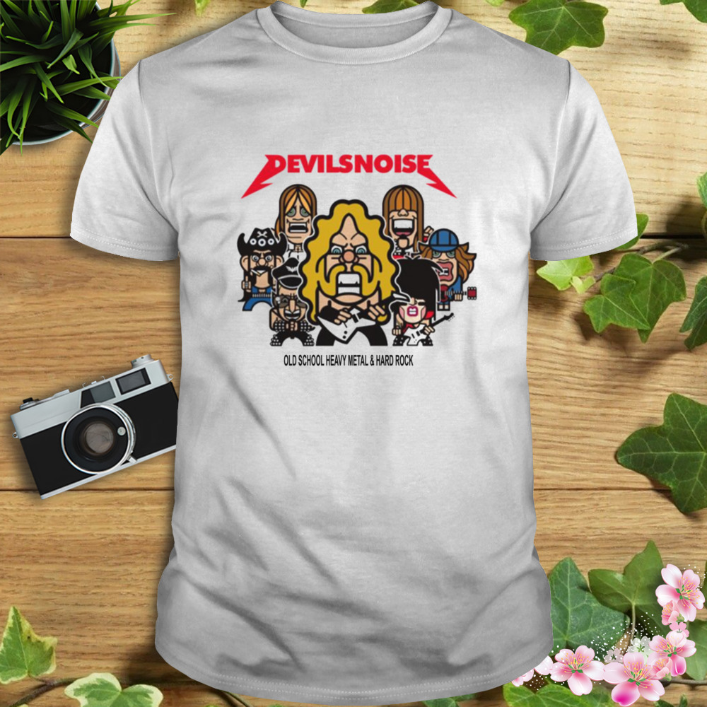 Penilsnoise Old School Heavy Metal And Hard Rock shirt 1 Unisex shirt