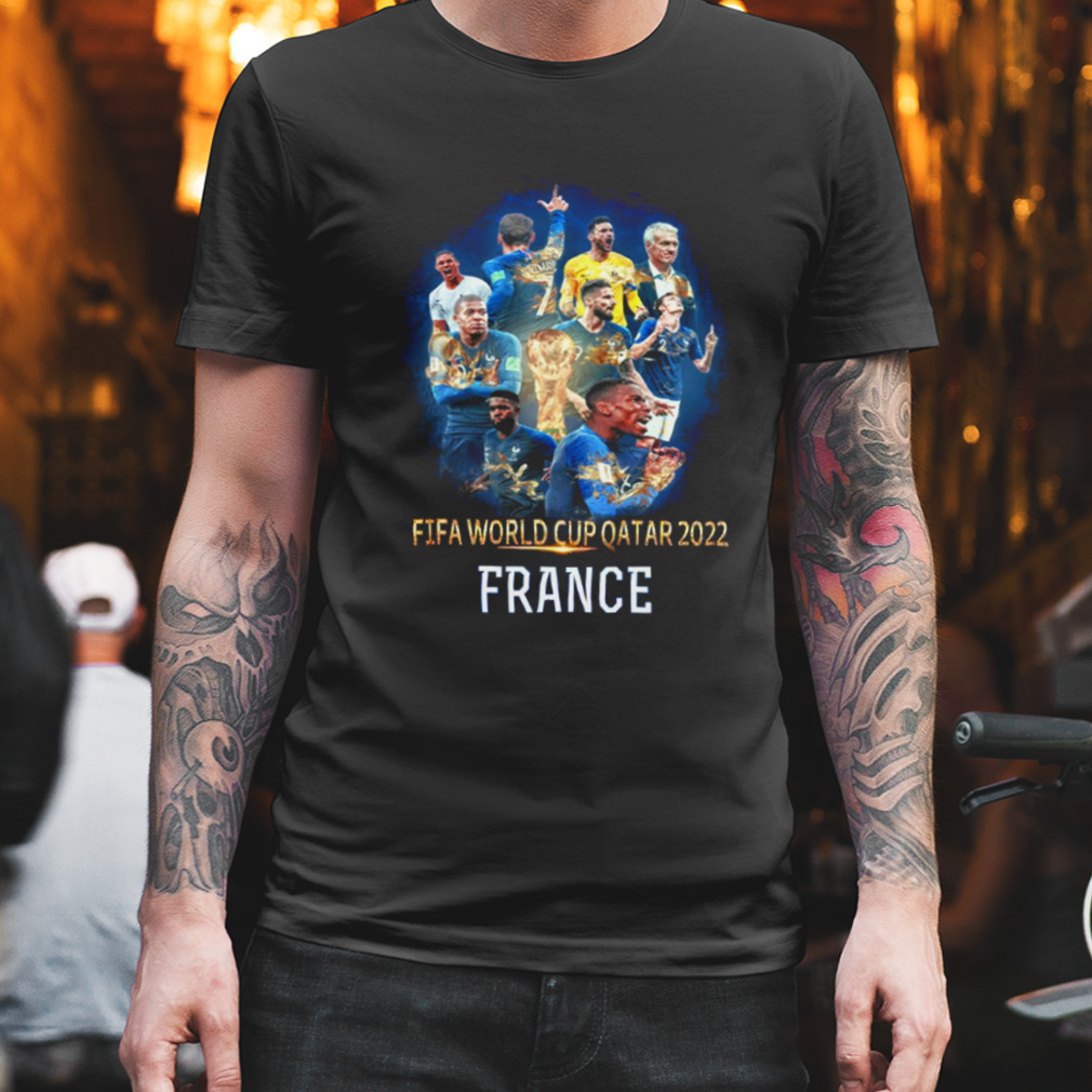 Qatar World Cup Champion 2022 France Football Team shirt