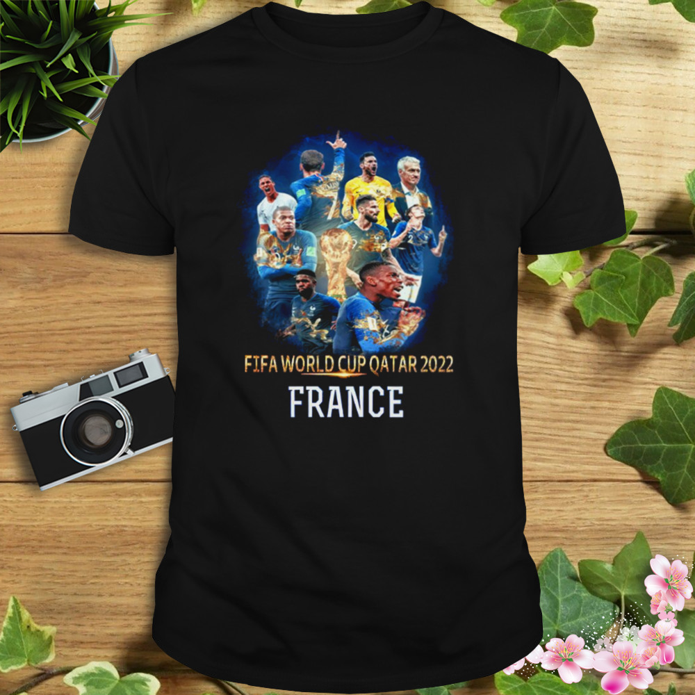 Qatar World Cup Champion 2022 France Football Team shirt