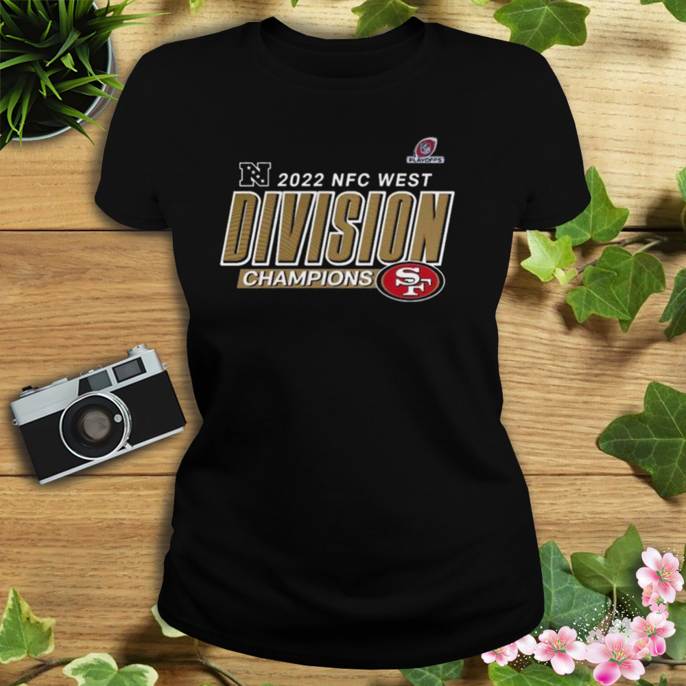San Francisco 49ers 2022 NFC west division champions shirt 2 Women's tshirt