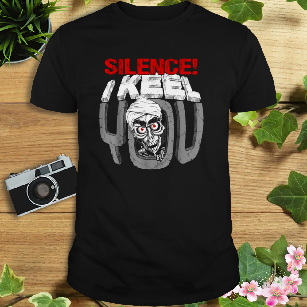 Silence Je Te Keel Minéral Jeff Dunham shirt