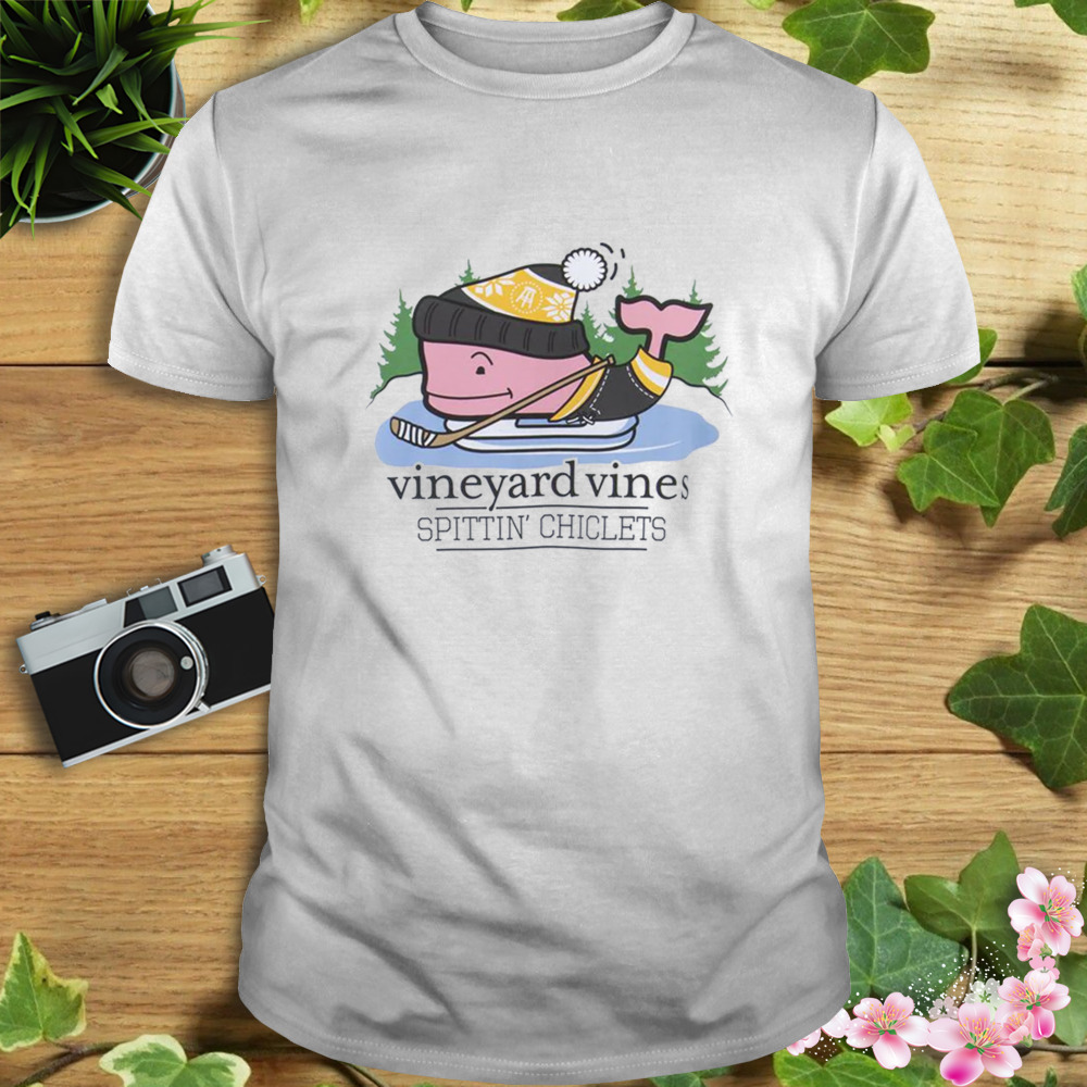 VINEYARD VINES X SPITTIN CHICLETS ICE HOCKEY POCKET shirt