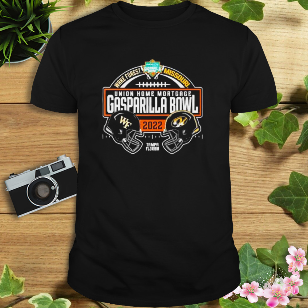 Wake Forest Vs University Of Missouri 2022 Gasparilla Bowl Matchup shirt
