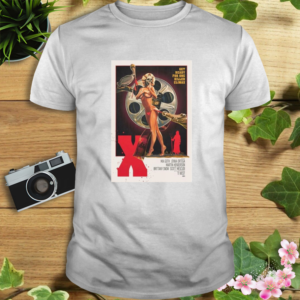 X Movie Retro Poster Shirt 1 Unisex shirt