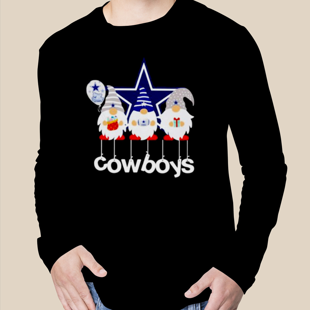 Dallas Cowboys Gnomes Christmas Shirt