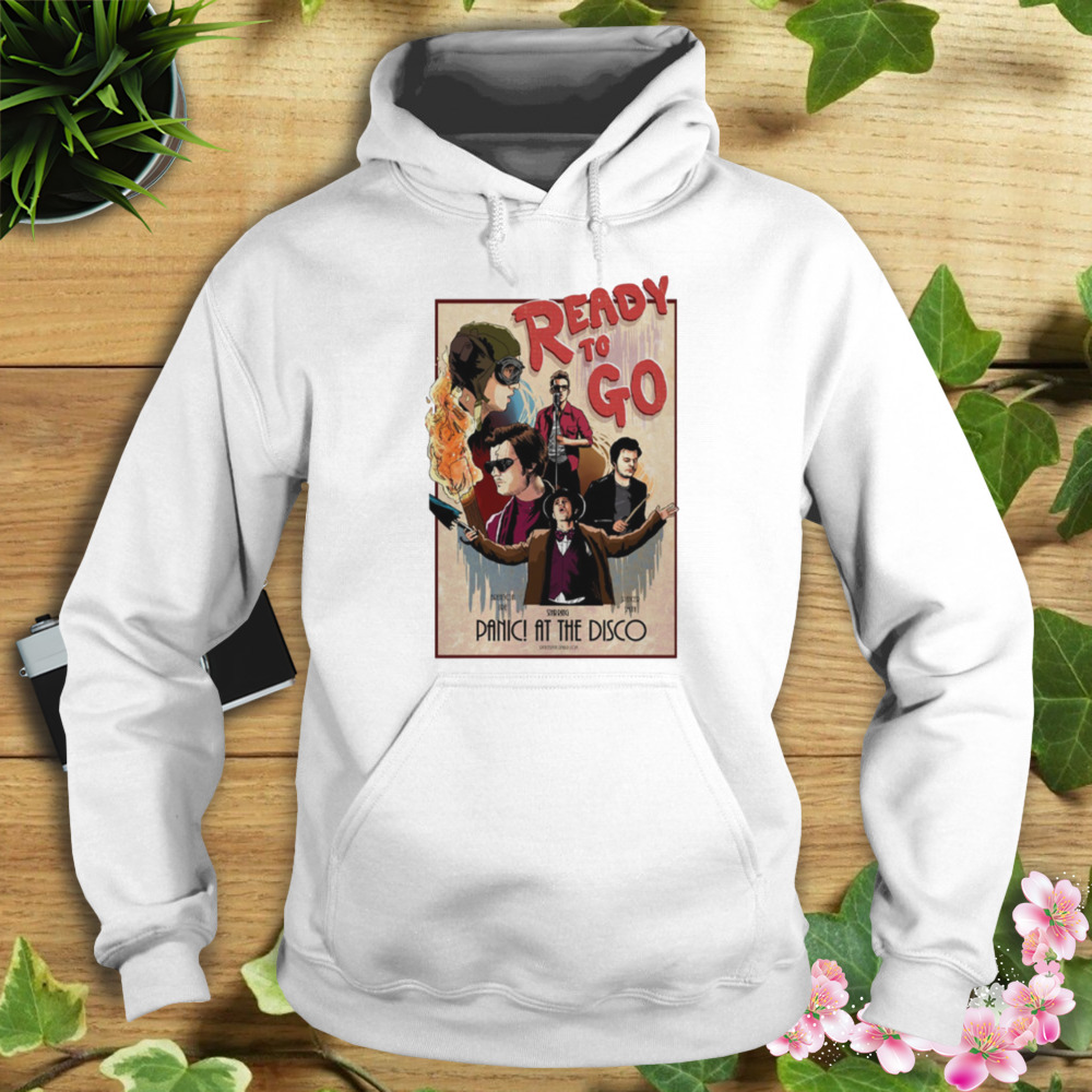 ready to go Panic! At The Disco Brendon Urie shirt 4 Hoodie shirt