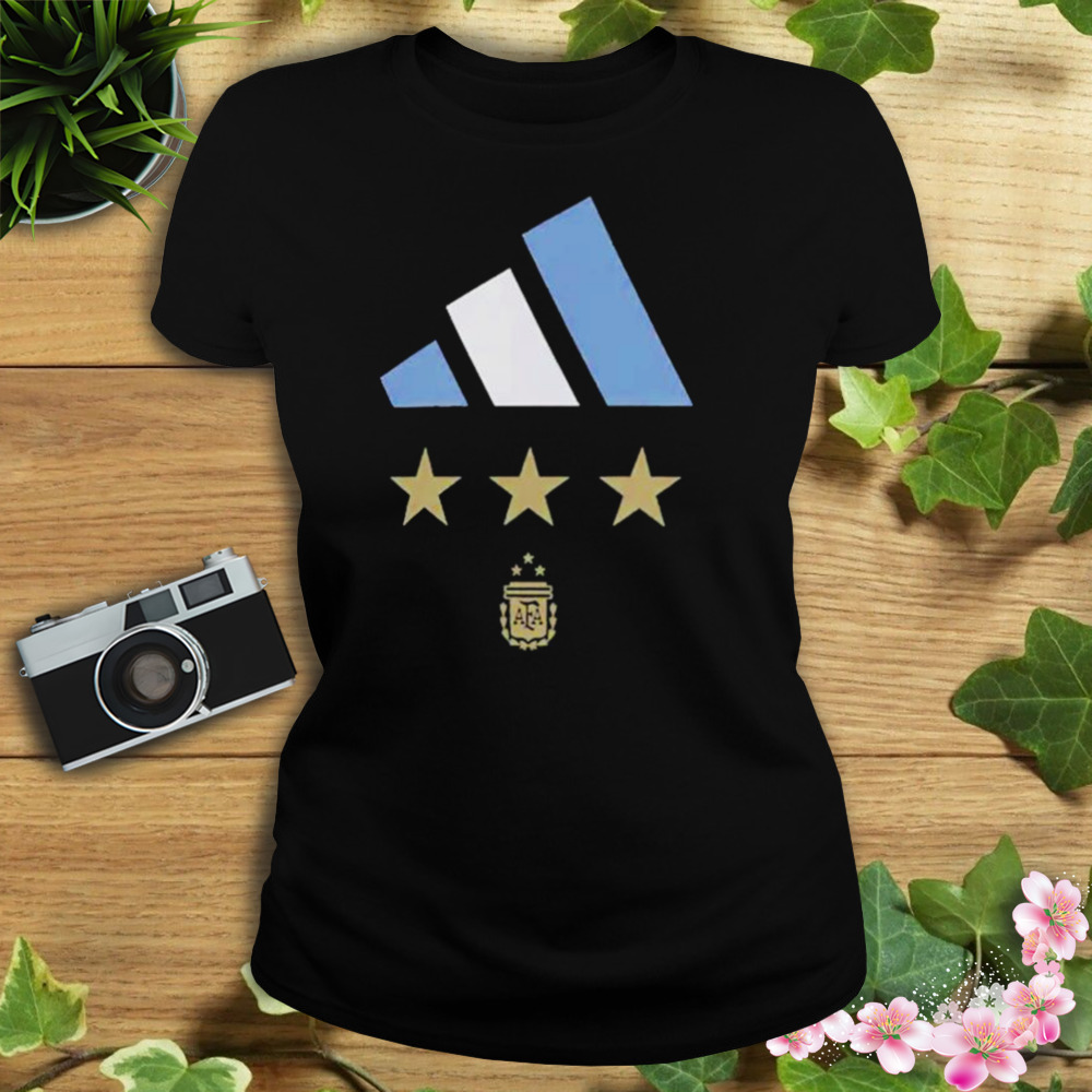 Argentina National Team adidas 2022 Winners T-Shirt 2 Women's tshirt