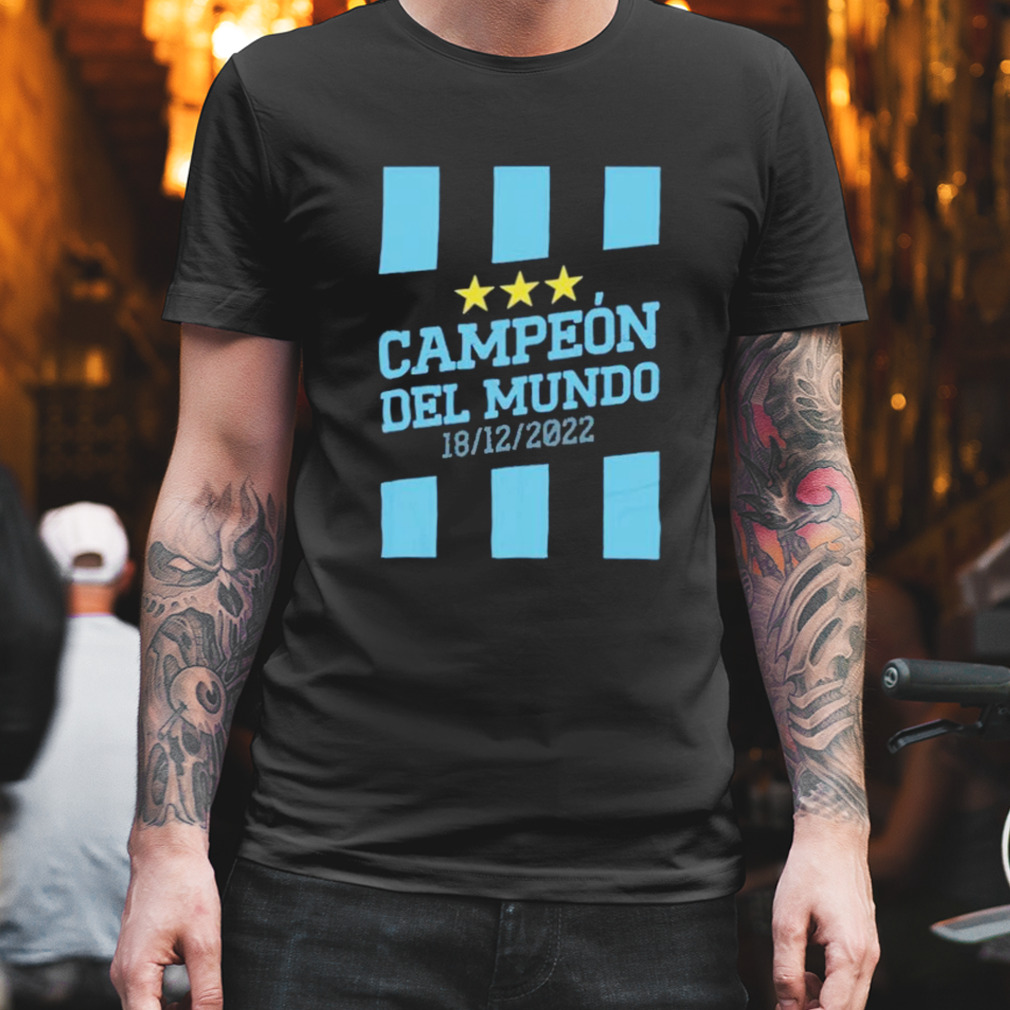 Argentina World Cup Champions 2022 T-Shirt