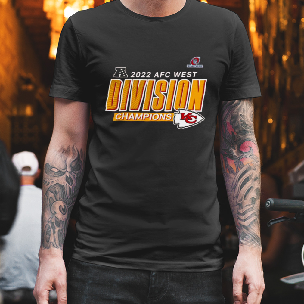 Kansas City Chiefs 2022 Afc West Division Champions Conquered West V-Neck  Unisex T-Shirt - TeeHex