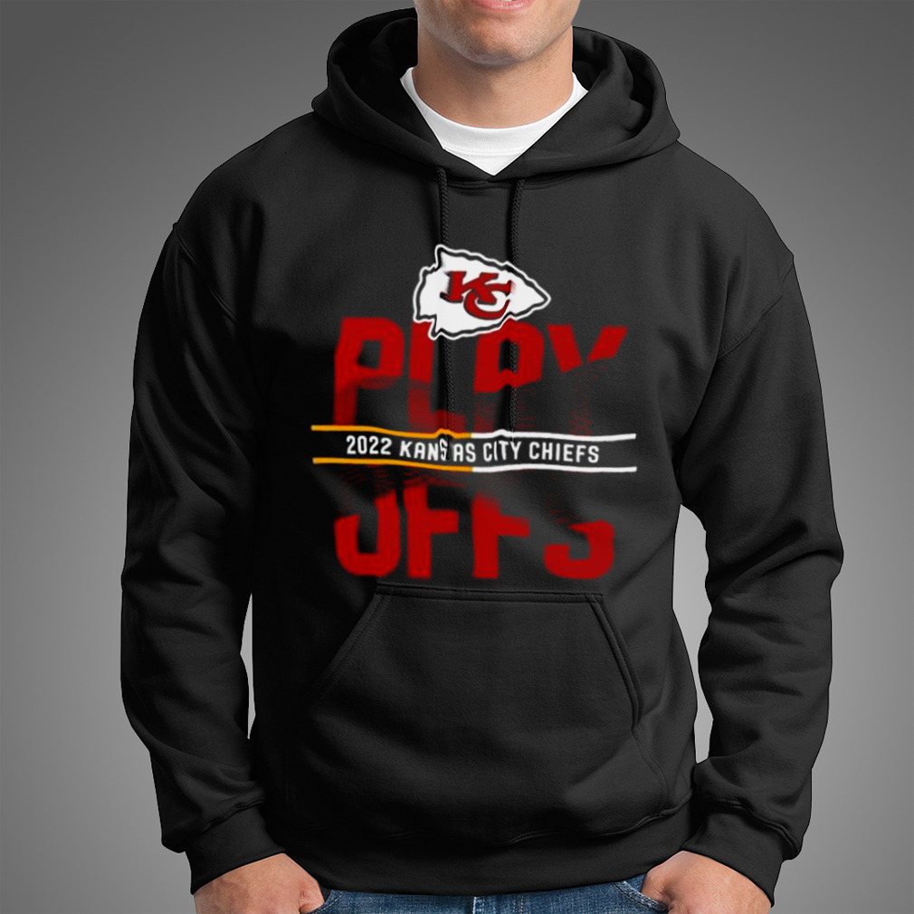 Nike Anthracite Kansas City Chiefs 2022 NFL Playoffs Iconic T-Shirt