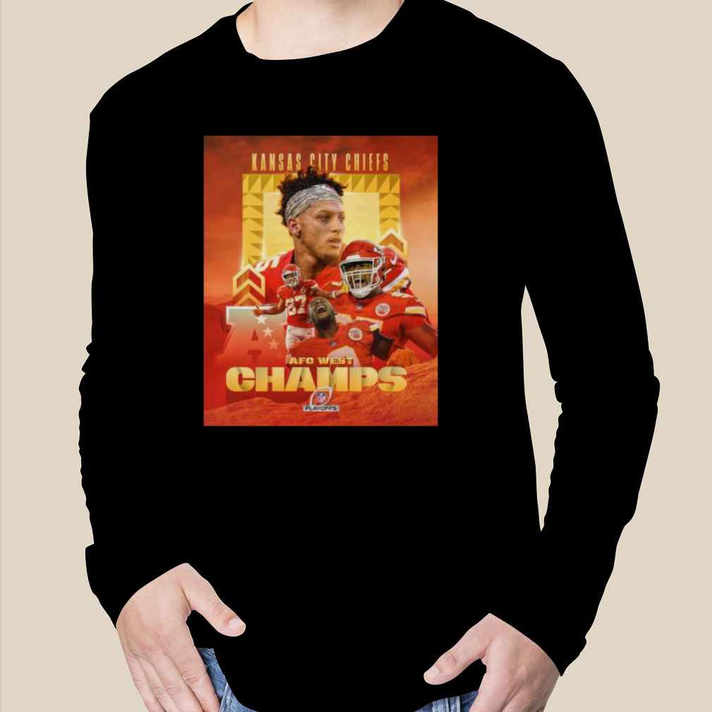 Win 2022 Afc West Champ Nfl Playoff Kansas City Chiefs Shirt - Teexpace