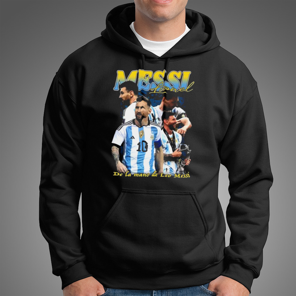 World Cup 2022 Lionel Messi Vintage Bootleg 90s Inspired Shirt