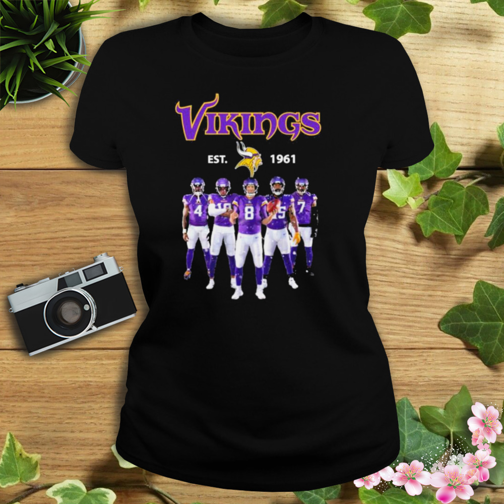 Minnesota Vikings Est 1961 champions 2022 shirt - Limotees