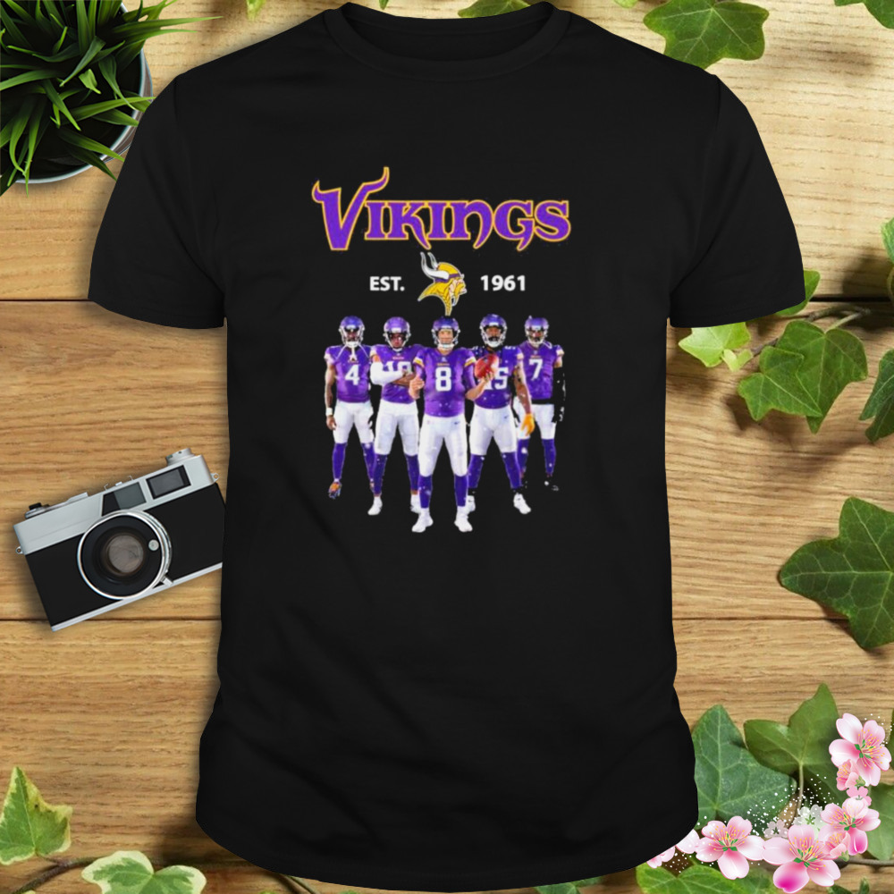 Minnesota vikings est 1961 T-shirts, hoodie, sweater, long sleeve