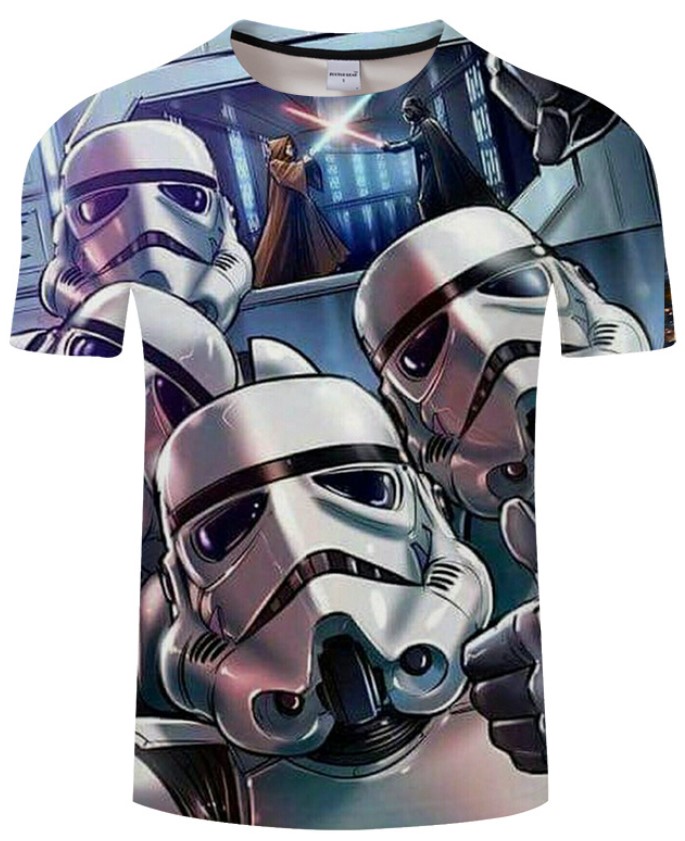 Hulpeloosheid Integreren straal STAR WARS 3D T-shirt - Wow Tshirt Store Online