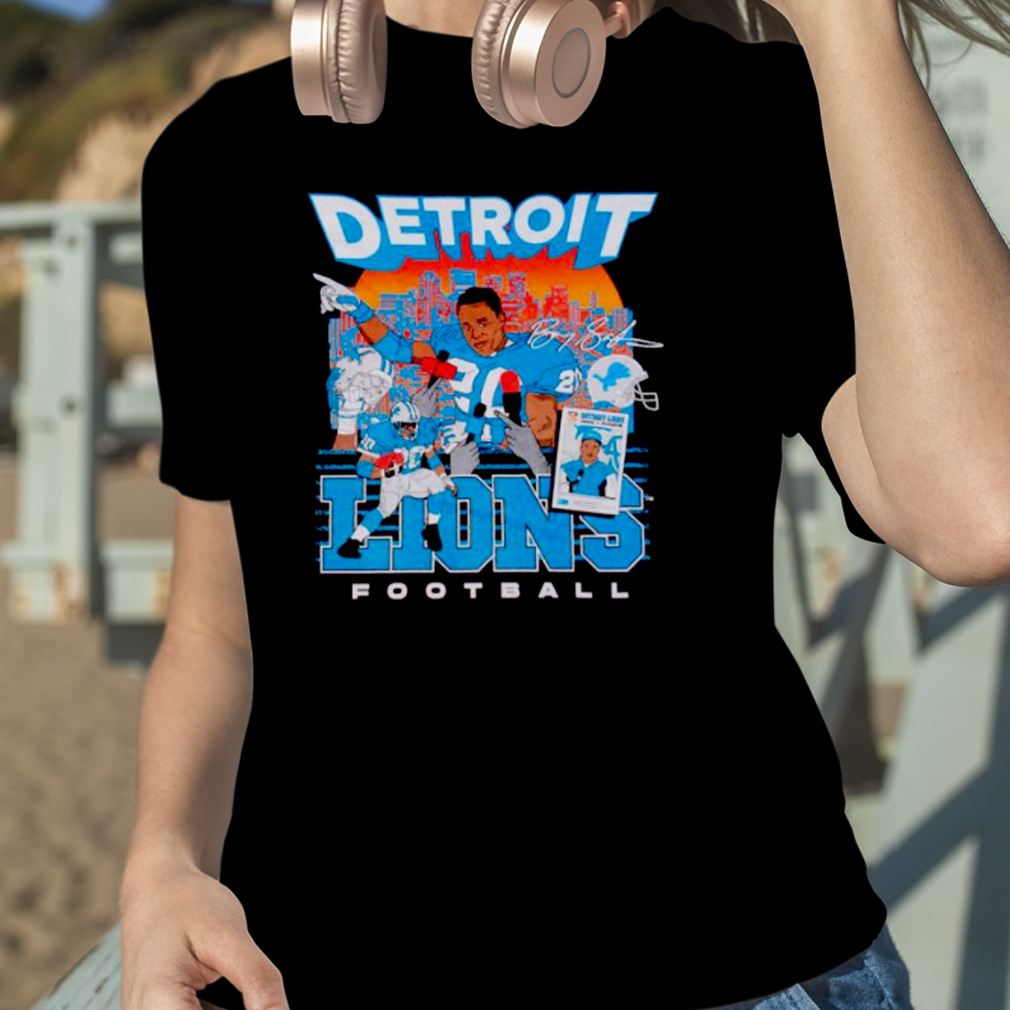 Barry Sanders Detroit Lions football vintage shirt, hoodie