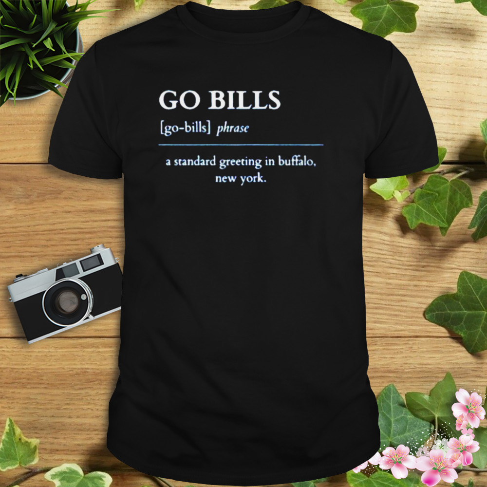 Go Bills Definition Buffalo Bills Unisex Cotton T-Shirt