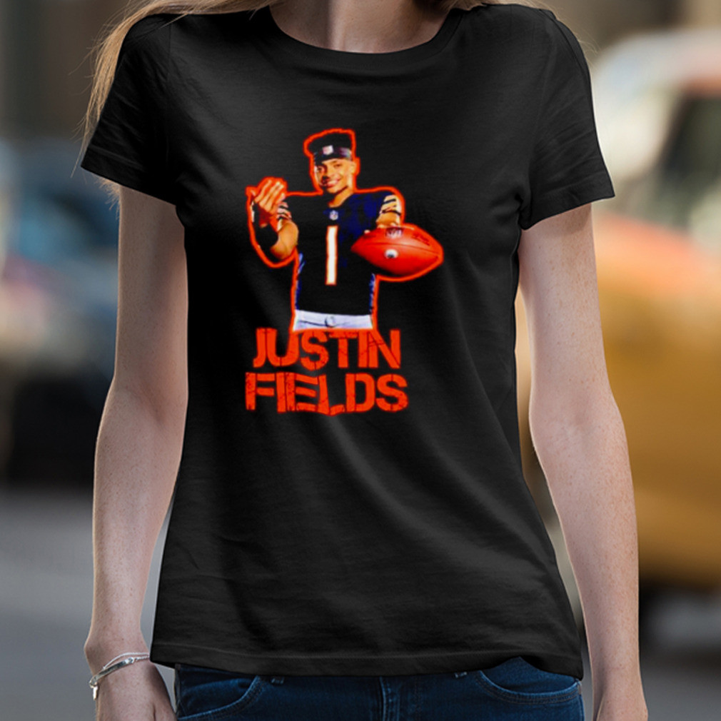 Soldier Fields, Justin Fields, Chicago Bears Kids T-Shirt for Sale by  be-claireful