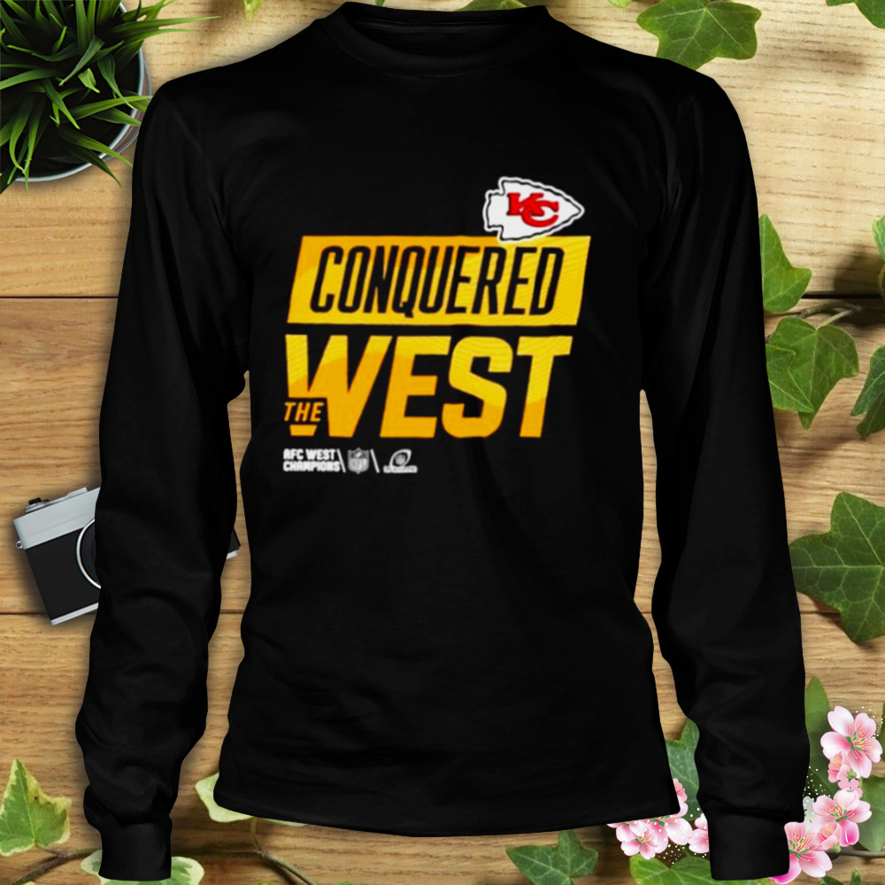 kansas City Chiefs conquered the West 2022 AFC West division champions  shirt - Store T-shirt Shopping Online