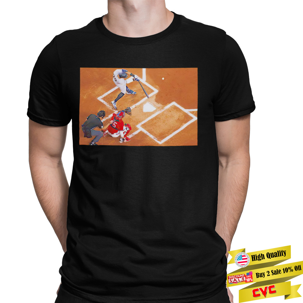 Aaron Judge baseball hit the ball shirt