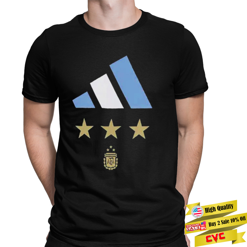 Argentina National Team adidas 2022 Winners T-Shirt