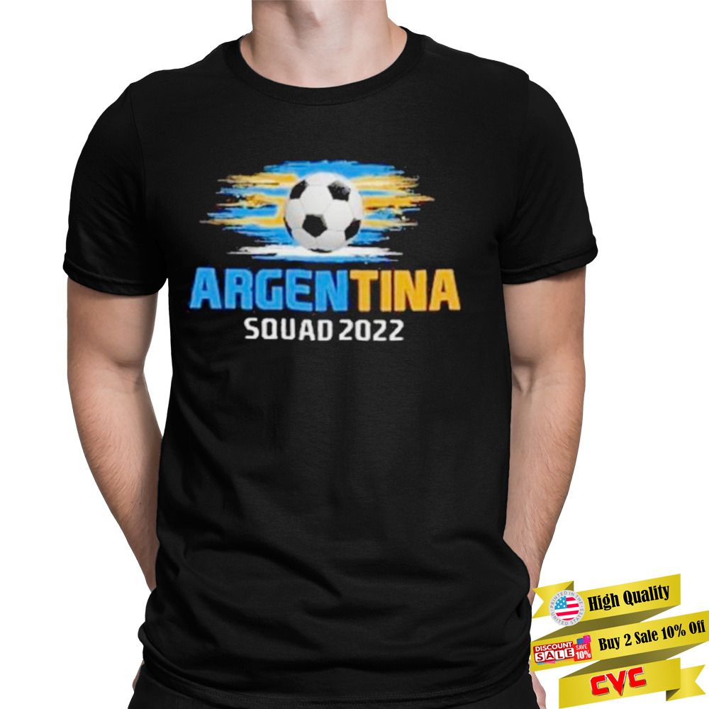 Argentina Squad 2022  2022 Football Match Supporting Argentina Shirt