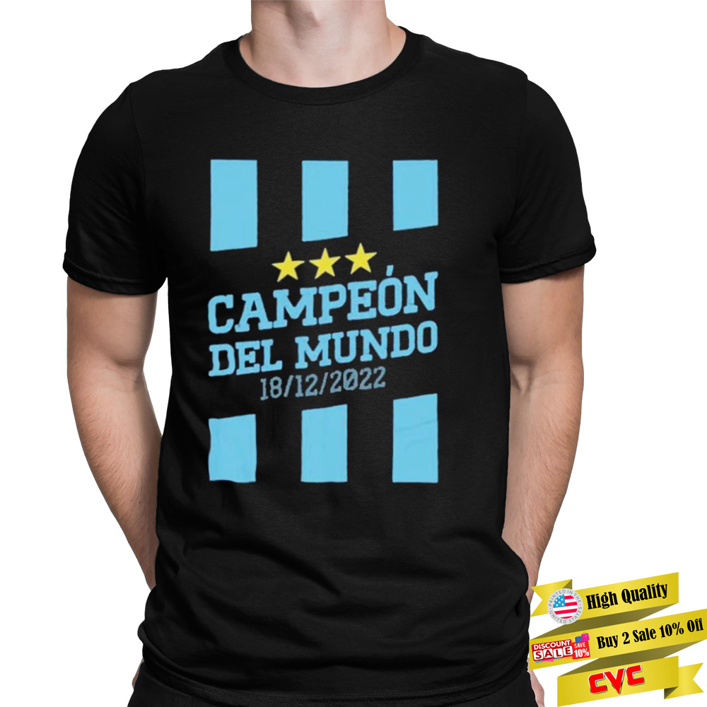 Argentina World Cup Champions 2022 T-Shirt