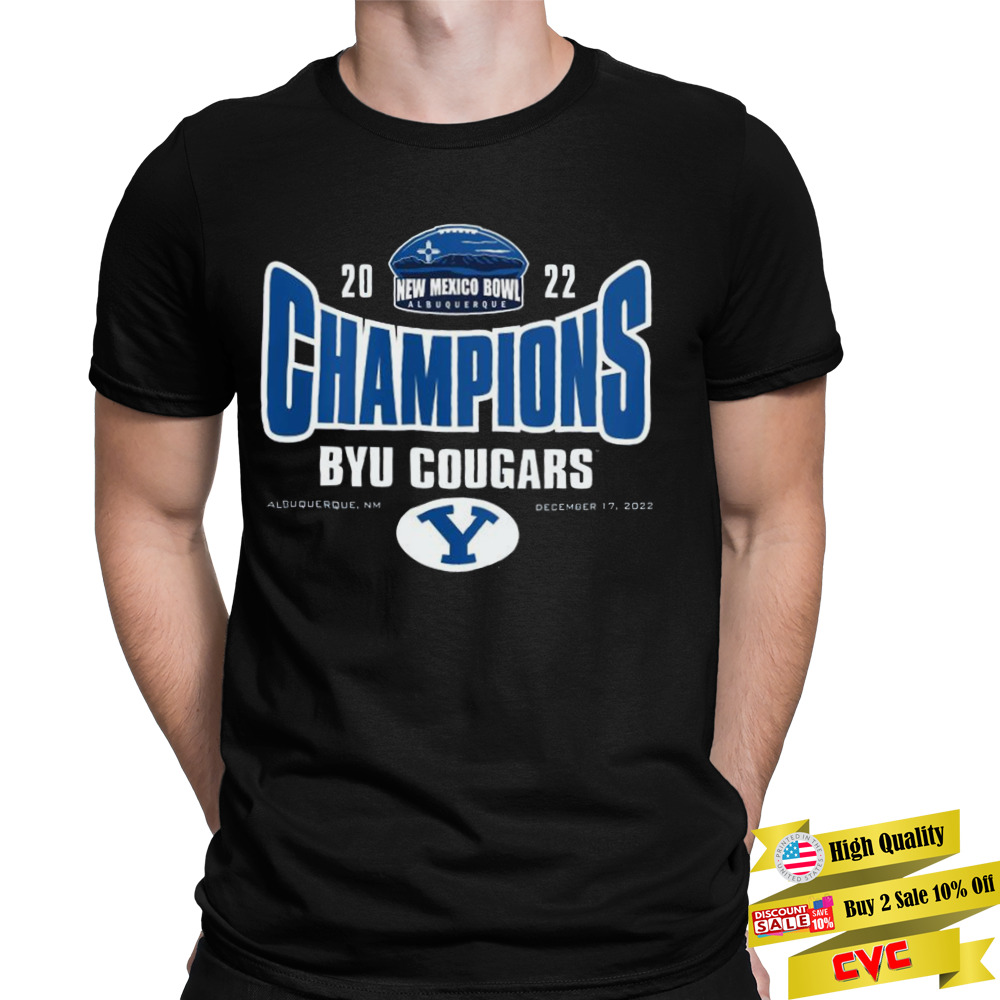 BYU Cougars 2022 New Mexico Bowl Champions Shirt