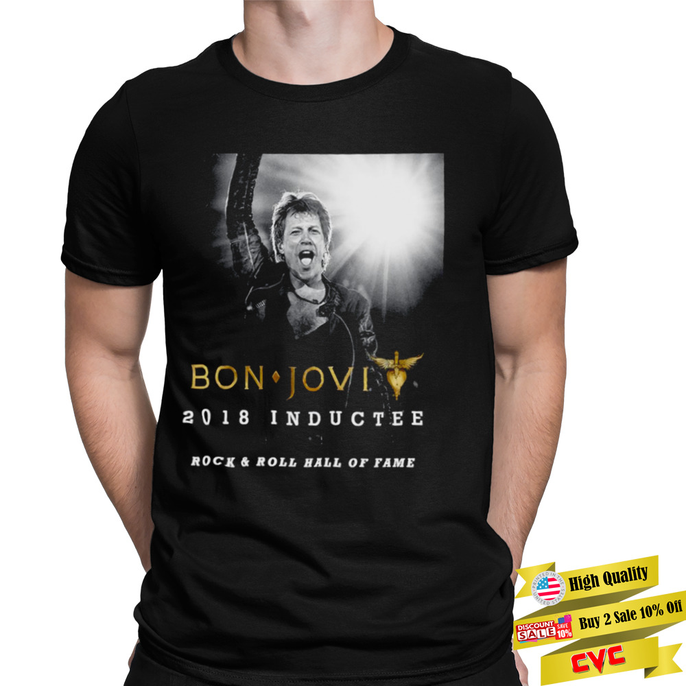 Bon Jovi 2018 Inductee Rock & Roll Hall Of Fame shirt